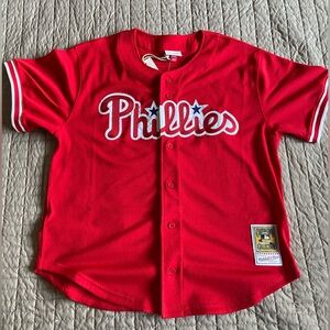 Mens John Kruk Vintage Phillies Batting Practice Jersey brand new with tags